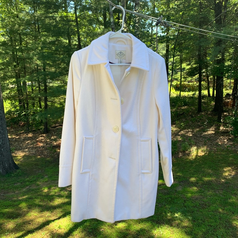 St. John’s Bay White Peacoat